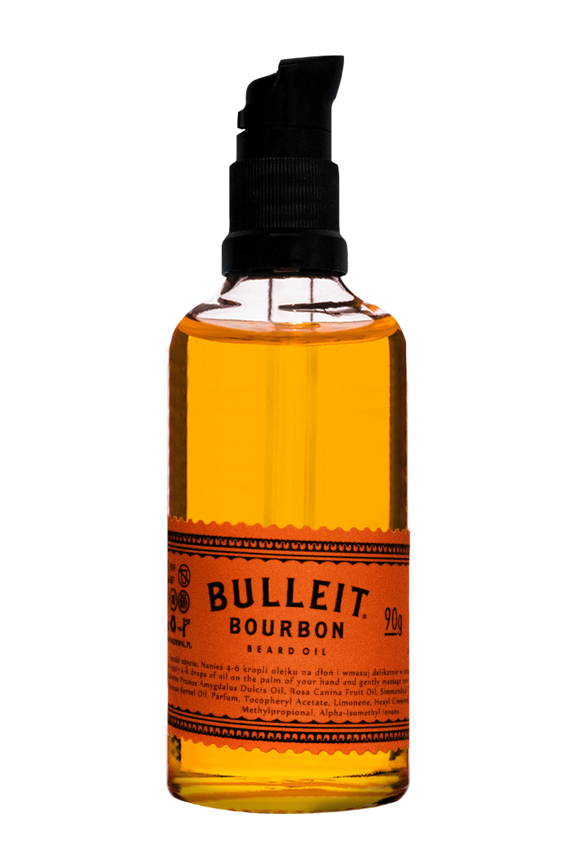Bulleit Bourbon Skjeggolje 100ml